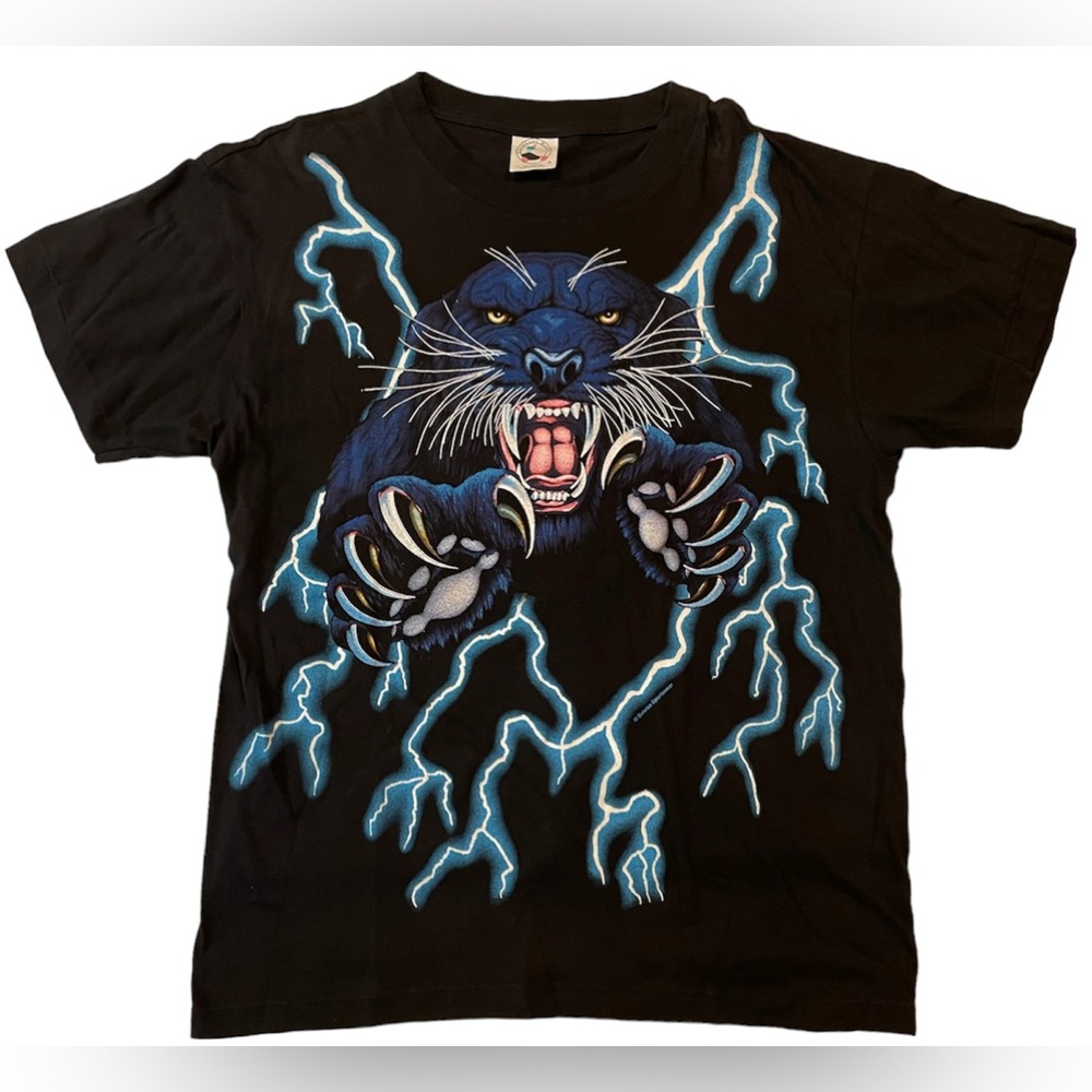 Vintage American Thunder Panther T-shirt Travis Scott collab
